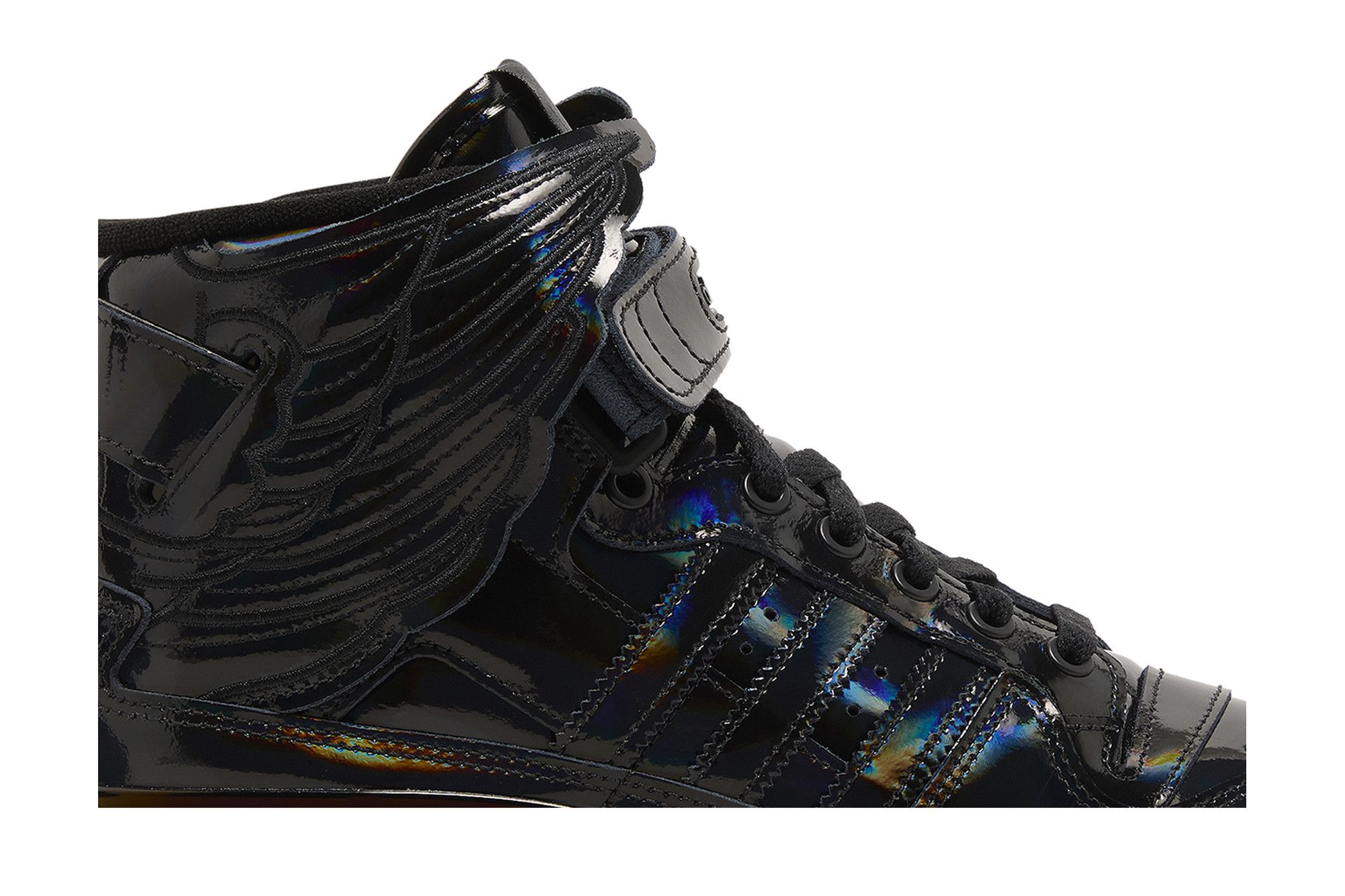 Order Jeremy Scott x adidas Forum Hi Wings 4.0 ''Zwarte Opal'' IE6862