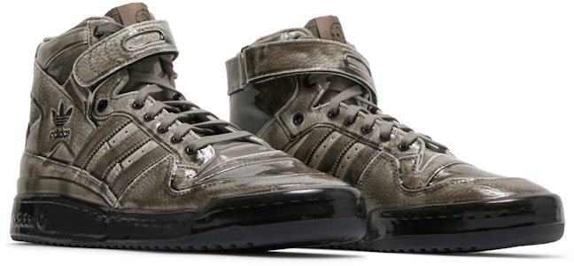 Jeremy Scott x adidas Forum High 'Dipped Black' Hitam G54999 Cheap Jeremy Scott x adidas Forum High 'Dipped Black' Hitam G54999