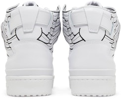 杰里米·斯科特 x 阿迪达斯 Forum 高帮翅膀4.0 '白色' GX9445 Details for 杰里米·斯科特 x 阿迪达斯 Forum 高帮翅膀4.0 '白色' GX9445