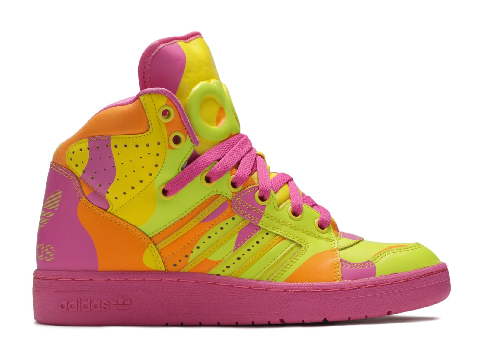 Jeremy Scott x adidas Instinct Hi 'Neon Camo' G95754