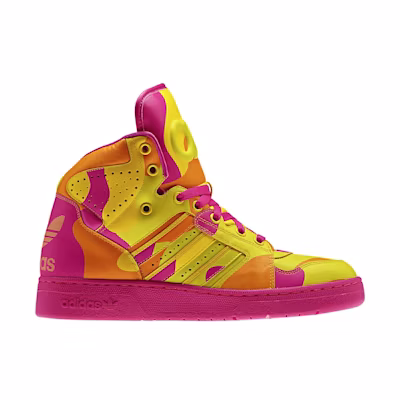Jeremy Scott adidas Instinct Hi 'Neon Camo'