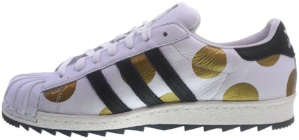 Jeremy Scott x adidas Superstar 80s Ripple 'Metallic Gold Dots' G61527 Jeremy Scott x adidas Superstar 80s Ripple 'Metallic Gold Dots' G61527