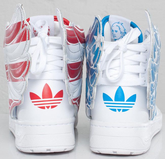 Shop Jeremy Scott x adidas Wings 2.0 ''Étoiles et Rayures'' V24619