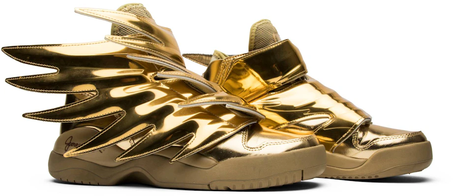 Gold adidas with wings outlet