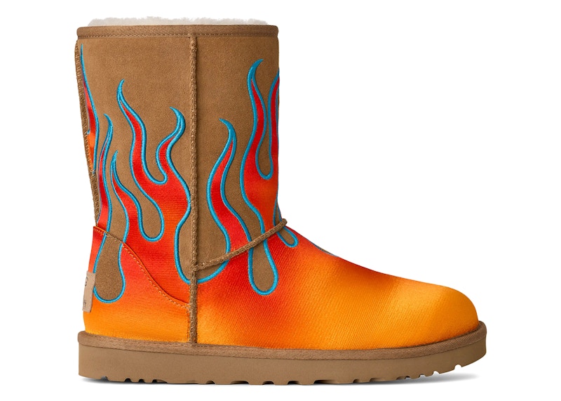 Jeremy Scott x UGG Classic Short 'Flames Chestnut' 1182671
