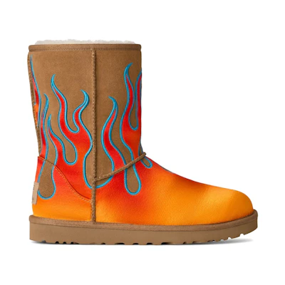 Jeremy Scott UGG Classic Short 'Flames Chestnut'