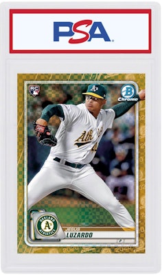 Jesus Luzardo 2020 Bowman Chrome X Rookie Gold X-Fractor /3 #62 Buy Jesus Luzardo 2020 Bowman Chrome X Rookie Gold X-Fractor /3 #62