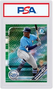 ヘスス・サンチェス 2019 Bowman Chrome X 緑X /31
Buy ヘスス・サンチェス 2019 Bowman Chrome X 緑X /31