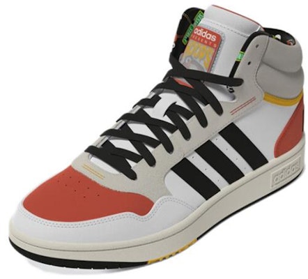 SESAME STREET/芝麻街 x adidas neo Hoops 3.0 Mid 耐磨 中筒 板鞋 男女皆宜 白灰橘 Lookbook SESAME STREET/芝麻街 x adidas neo Hoops 3.0 Mid 耐磨 中筒 板鞋 男女皆宜 白灰橘