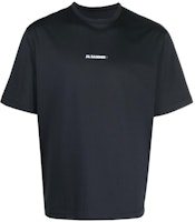 JIL SANDER 黑色圓領T恤,簡約純色logo印花。 J47GC0023J70031001 Order JIL SANDER 黑色圓領T恤,簡約純色logo印花。 J47GC0023J70031001