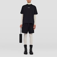 JIL SANDER 黑色圓領T恤,簡約純色logo印花。 J47GC0023J70031001 Details for JIL SANDER 黑色圓領T恤,簡約純色logo印花。 J47GC0023J70031001