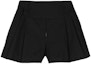 Buy JIL SANDER Black Pleated Detail Casual Shorts. J02KA0234J45136-BLACK