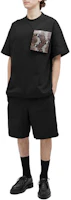 Purchase JIL SANDER 黑色蛇紋口袋圓領T恤。 J21GC0157J20035001