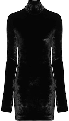 JIL SANDER Black Solid High-Neck Slim-Fit Long-Sleeve Dress. J52NH000-2J65006-001 Buy JIL SANDER Black Solid High-Neck Slim-Fit Long-Sleeve Dress. J52NH000-2J65006-001