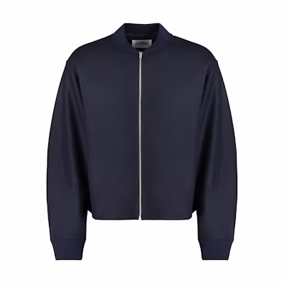 JIL SANDER Black Solid Zip-Up Long-Sleeve Jacket J22HG0102-J40045-402