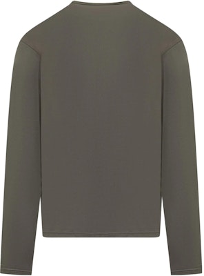 Jil Sander Grey Crewneck Long Sleeve T-Shirt with Letter Print. J47GC0022J20033312 Lookbook Jil Sander Grey Crewneck Long Sleeve T-Shirt with Letter Print. J47GC0022J20033312