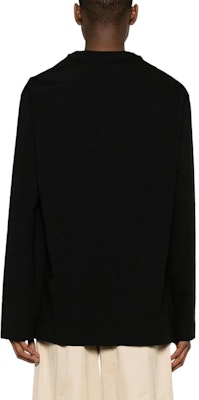 Jil Sander Loose Fit Black Long Sleeve Crewneck T-Shirt J22GC0167-J20017-001 Shop Jil Sander Loose Fit Black Long Sleeve Crewneck T-Shirt J22GC0167-J20017-001