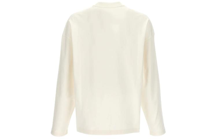 Lookbook 吉尔·桑德宽松版白色字母印花圆领卫衣 J22GC0136J45148102