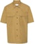 Buy JIL SANDER Olive Green Solid Casual Short Sleeve Button-Up Shirt. J22DL0194-J45002-922