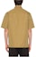 Shop JIL SANDER Olive Green Solid Casual Short Sleeve Button-Up Shirt. J22DL0194-J45002-922