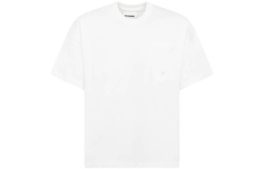 Lookbook JIL SANDER 宽松款圆领短袖T恤 光学白 J22GC0120-J20035-102