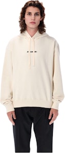 JIL SANDER Hoodie Oversized Cetakan Minimal Off-White. J47GU0002J20010-279 Order JIL SANDER Hoodie Oversized Cetakan Minimal Off-White. J47GU0002J20010-279