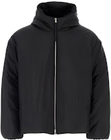 JIL SANDER Solid Color Black Hooded Jacket J47AF0132-J70003-001 JIL SANDER Solid Color Black Hooded Jacket J47AF0132-J70003-001
