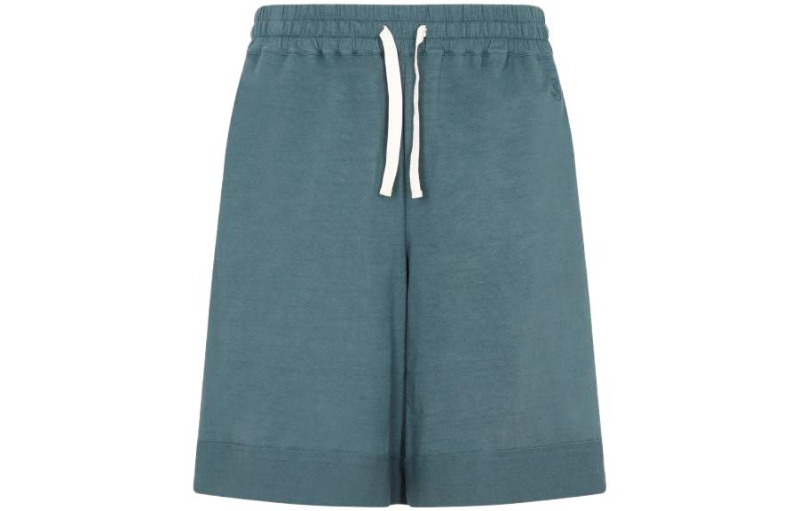 JIL SANDER  Solid Color Loose Fit Drawstring Shorts Green J22MU0103J20017306
