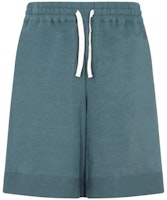 JIL SANDER Solid Color Loose Fit Drawstring Shorts Green J22MU0103J20017306 JIL SANDER Solid Color Loose Fit Drawstring Shorts Green J22MU0103J20017306