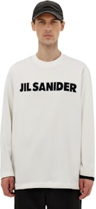 JIL SANDER Sweatshirt Putih Lengan Panjang Crewneck dengan Cetak Huruf. J22GC0136-J45047-102 Purchase JIL SANDER Sweatshirt Putih Lengan Panjang Crewneck dengan Cetak Huruf. J22GC0136-J45047-102