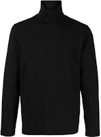 JIL SANDER Black Solid Color High-Neck Long-Sleeve Sweatshirt J47GC0005J45049001 JIL SANDER Black Solid Color High-Neck Long-Sleeve Sweatshirt J47GC0005J45049001