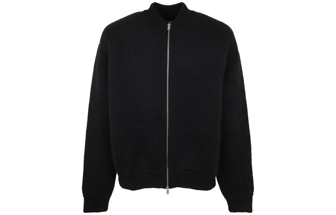 JIL SANDER Black Solid Color Zip-Up Long Sleeve Jacket J22HP0006-J14631-001