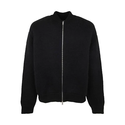 JIL SANDER Black Solid Color Zip-Up Long Sleeve Jacket J22HP0006-J14631-001