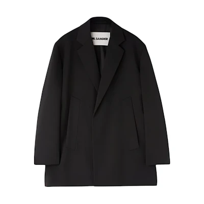 JIL SANDER Black Tailored Single-Breasted V-Neck Jacket J22BN0189J40021001