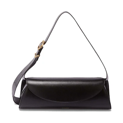 Jil Sander Cannolo Small Bag Black