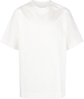 Jil Sander Classic White Short Sleeve Crewneck Casual T-Shirt J22GC0170J20017100 Jil Sander Classic White Short Sleeve Crewneck Casual T-Shirt J22GC0170J20017100