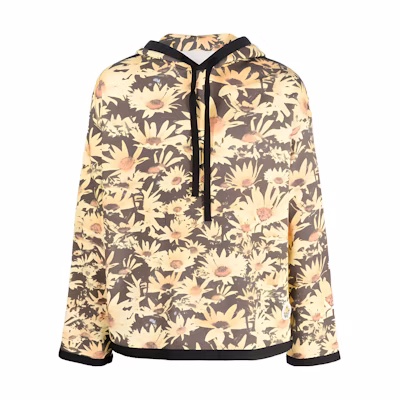 Jil Sander Floral Drawstring Hoodie Multicolor J47GU0107J45147