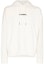 Order 질 샌더 FW21 화이트 로고 프린트 풀오버 후디. JPUT707533-MT248608-102