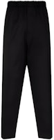 JIL SANDER FW22 Black Tapered Straight-Fit Elastic Waist Sweatpants. JSMU311131MU242800001 JIL SANDER FW22 Black Tapered Straight-Fit Elastic Waist Sweatpants. JSMU311131MU242800001
