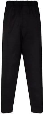 JIL SANDER FW22 Black Tapered Straight-Fit Elastic Waist Sweatpants. JSMU311131MU242800001 Buy JIL SANDER FW22 Black Tapered Straight-Fit Elastic Waist Sweatpants. JSMU311131MU242800001