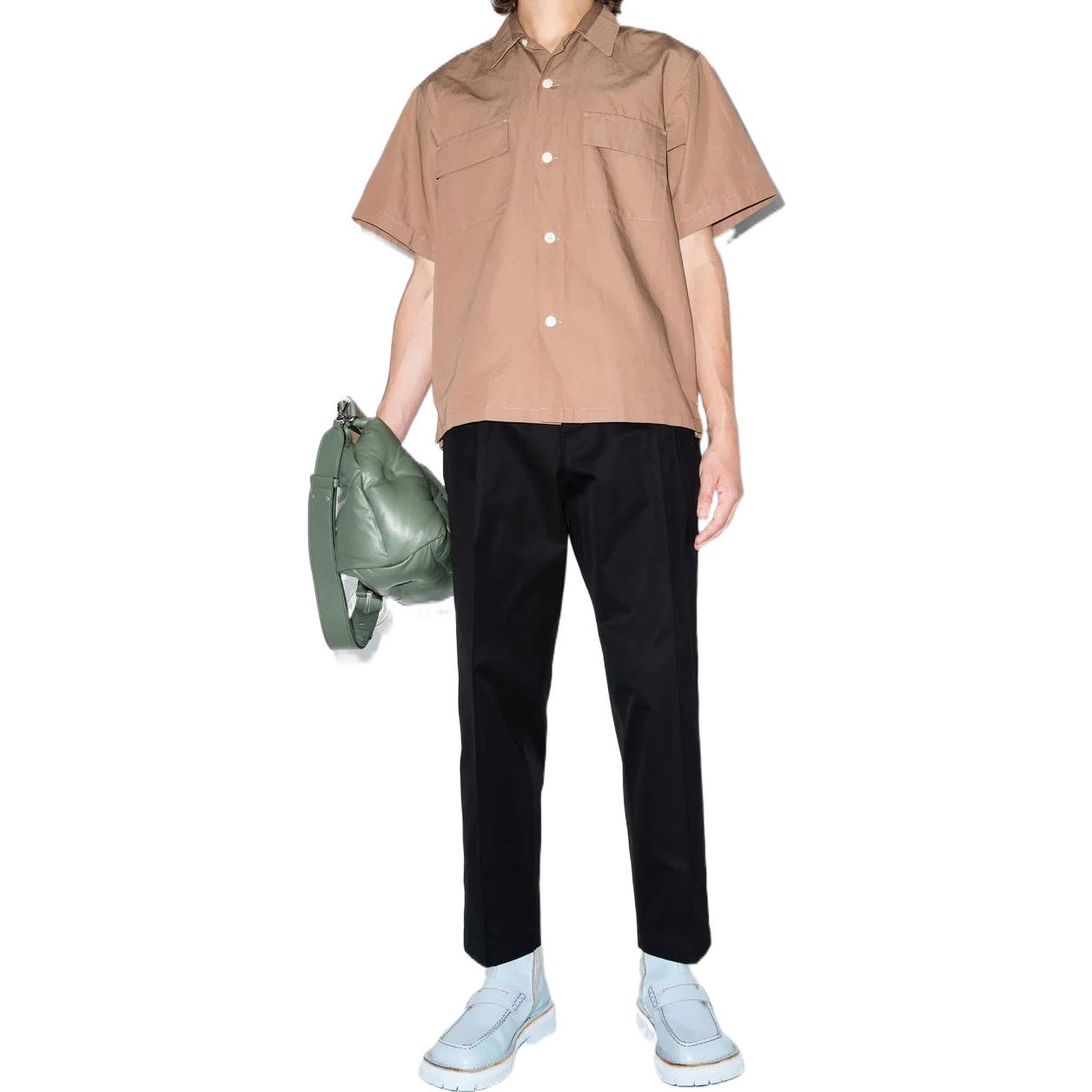 Lookbook JIL SANDER FW22  Black Tapered Straight-Fit Elastic Waist Sweatpants. JSMU311131MU242800001