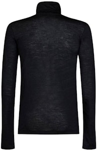 吉尔桑德 FW22 黑色高领长袖T恤 带标志印花。 J47GC0020-J70021-001 Lookbook 吉尔桑德 FW22 黑色高领长袖T恤 带标志印花。 J47GC0020-J70021-001