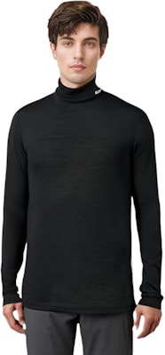 JIL SANDER FW22 Black Turtleneck Long Sleeve Tee with Logo Print. J47GC0020-J70021-001 Sizing JIL SANDER FW22 Black Turtleneck Long Sleeve Tee with Logo Print. J47GC0020-J70021-001