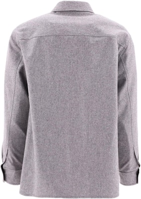 질 샌더 FW22 그래파이트 싱글 브레스티드 셔츠 자켓. J47DL0001J40008-030 Lookbook 질 샌더 FW22 그래파이트 싱글 브레스티드 셔츠 자켓. J47DL0001J40008-030