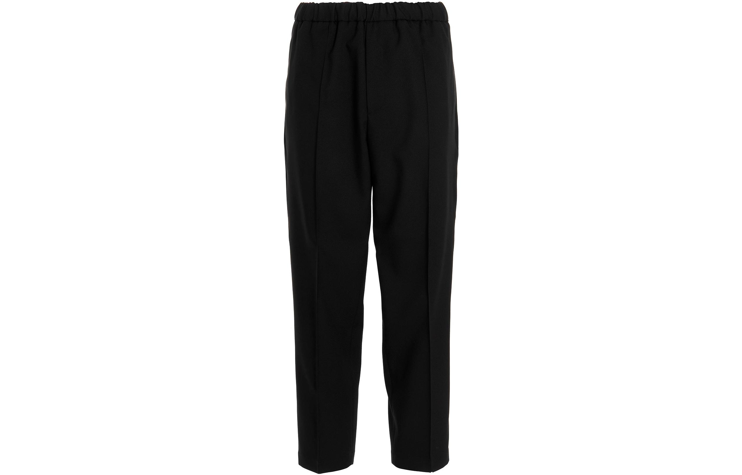 Order JIL SANDER FW22  Solid Straight-Leg Casual Pants Black J21KA0012-J70001-001