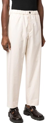 JIL SANDER FW22 Straight-Leg Button Casual Pants Off-White. J47KA0016J45039 Purchase JIL SANDER FW22 Straight-Leg Button Casual Pants Off-White. J47KA0016J45039