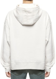 吉尔桑德FW22白色Logo图案连帽衫 - 秋季款。 J47GU0002-J45050-102 Sizing 吉尔桑德FW22白色Logo图案连帽衫 - 秋季款。 J47GU0002-J45050-102