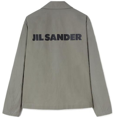 JIL SANDER FW22 Back Logo Print Single-Breasted Collar Jacket Light Green Men. J23BN0003-J45071-317 Order JIL SANDER FW22 Back Logo Print Single-Breasted Collar Jacket Light Green Men. J23BN0003-J45071-317