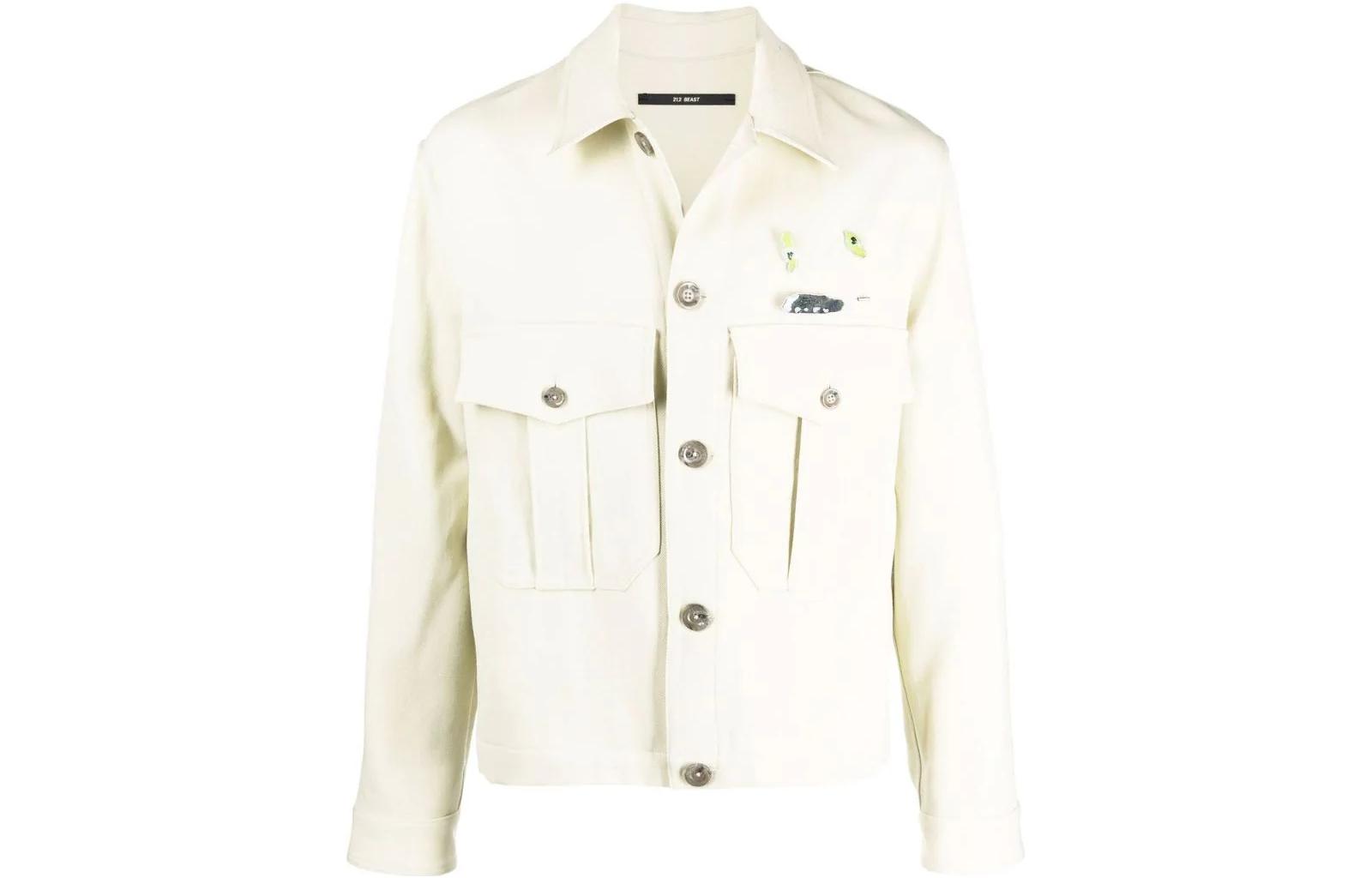 Jil Sander FW22 Beige Buckle Shirt Jacket MJK082E6BSGDLIMONCELLO