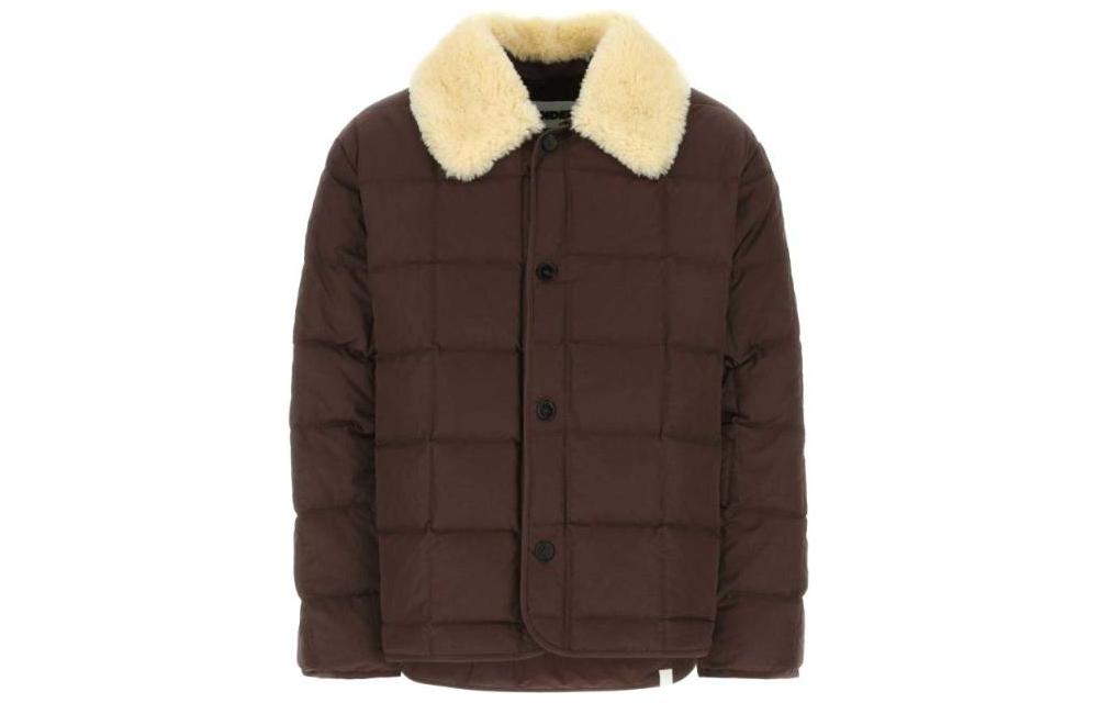 Jil Sander FW22 Brown Quilted Long Sleeve Jacket for Men J47AF0003-JTN026-202